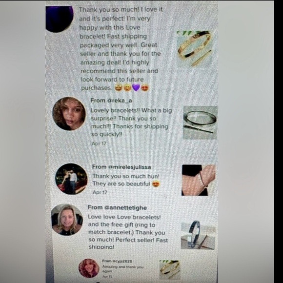 Gold Bangle Bracelet Without Stones Stainless Steel Gold Plated - Picture 3 of 8